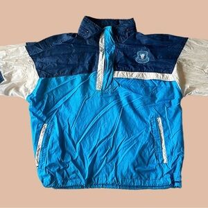 Givenchy Men's Blue and White Windbreaker Jacket